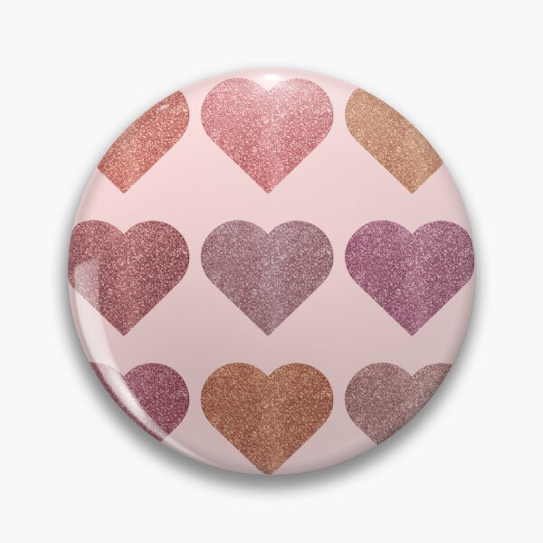 Item preview, Glitter hearts dark colors pink background  designed and sold by PinkDreams-.