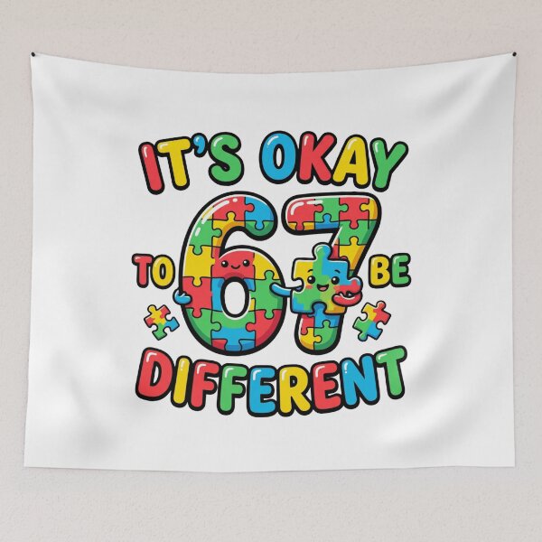 Item preview, okay to be different autism rainbow designed and sold by ArtDesignTp.