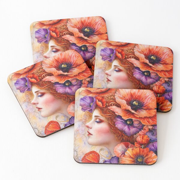 Item preview, California Poppy designed and sold by Claudia Bartoli-McKinney.