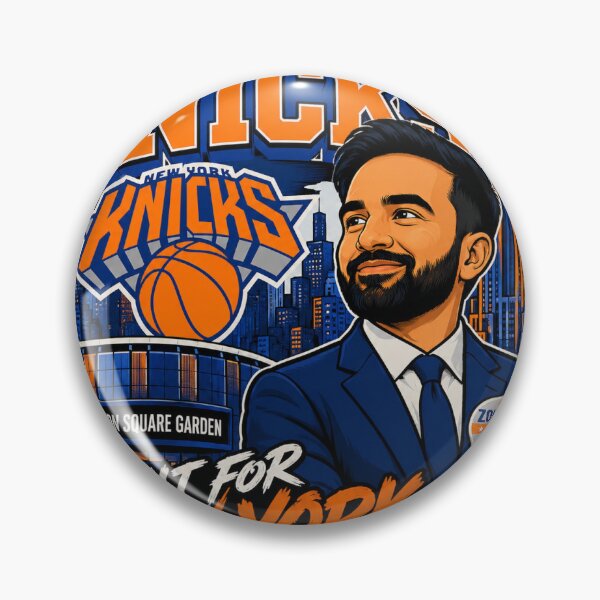 Item preview, NYC Knicks and Mayor Mamdani  designed and sold by shivannas.
