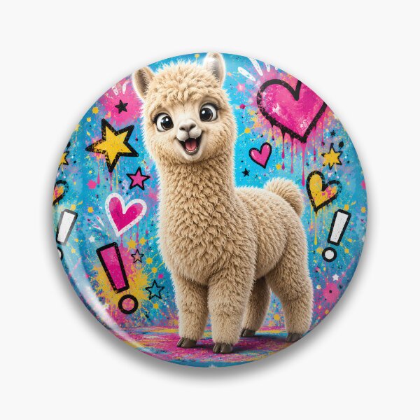 Item preview, Cute Alpaca Pop Art Explosion designed and sold by Rohan132.