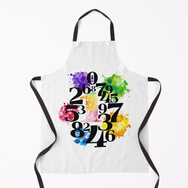 Item preview, Colorful Splash Numbers Pop Art Design designed and sold by HEROHIRO.