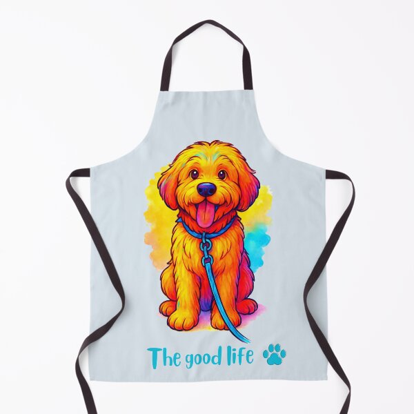 Item preview, The Good life - doodle puppy designed and sold by Doodles Down South.