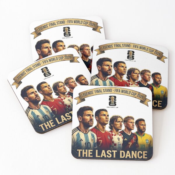 Item preview, The Last Dance – Football Legends World Cup 2026 Vintage Poster designed and sold by VladisWorld.
