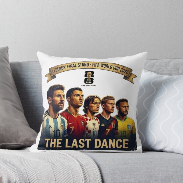 Item preview, The Last Dance – Football Legends World Cup 2026 Vintage Poster designed and sold by VladisWorld.