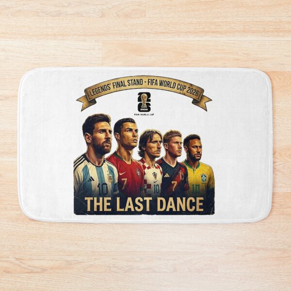 Item preview, The Last Dance – Football Legends World Cup 2026 Vintage Poster designed and sold by VladisWorld.