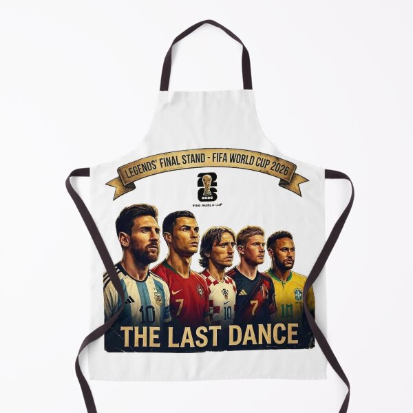 Item preview, The Last Dance – Football Legends World Cup 2026 Vintage Poster designed and sold by VladisWorld.