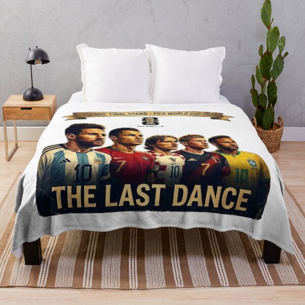 Item preview, The Last Dance – Football Legends World Cup 2026 Vintage Poster designed and sold by VladisWorld.