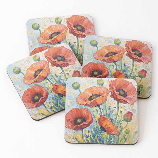 Item preview, Poppy flowers designed and sold by sid1802.