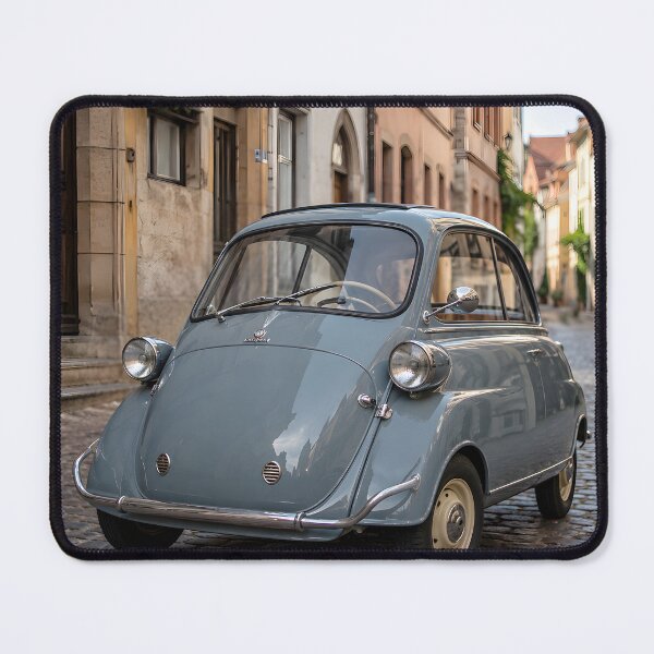 Item preview, Vintage Bubble Car European Street Classic Microcar Art designed and sold by LoveNurseries.