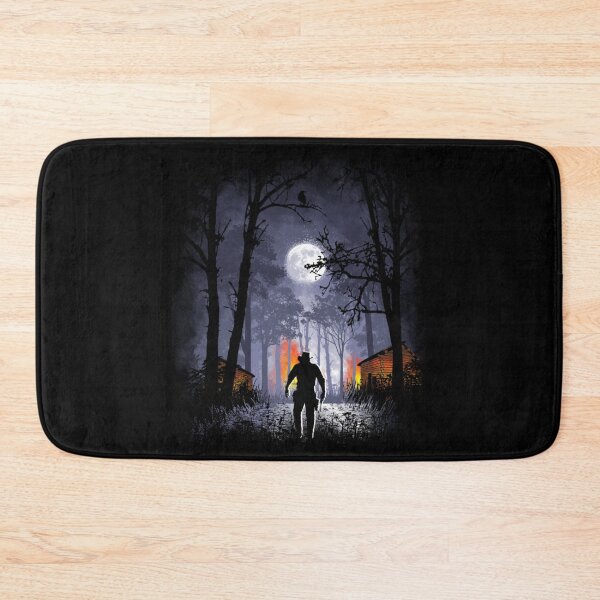 Item preview, Wild West Midnight - Cowboy Campfire Silhouette Art designed and sold by MrGlayga.