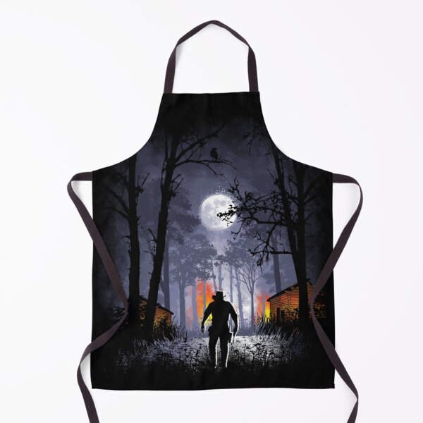 Item preview, Wild West Midnight - Cowboy Campfire Silhouette Art designed and sold by MrGlayga.