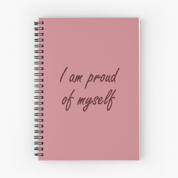 Item preview, The saying "I am proud of myself" in red designed and sold by Cherevan.