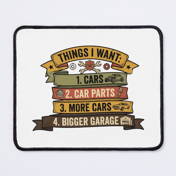 Item preview, classic car mechanic retro humor designed and sold by ArtDesignTp.