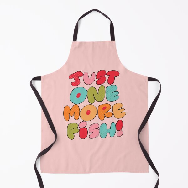 Item preview, Just One More Fish (Pink) designed and sold by yellowflowerhut.