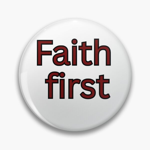 Item preview, Faith first-religious saying designed and sold by HustlersShop77.