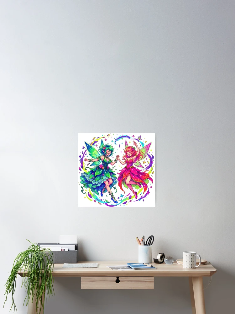 Thumbnail 2 of 3, Poster, Dancing Angel designed and sold by PP&RAINBOW SHOP.