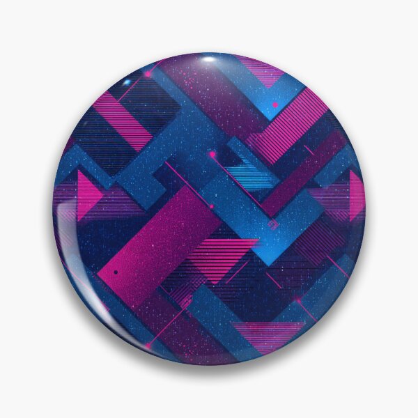 Item preview, Retro 80s 90s Synthwave Geometric Abstract Design designed and sold by NicolasGlowArt.