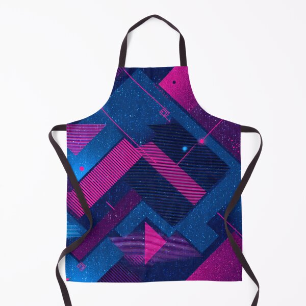 Item preview, Retro 80s 90s Synthwave Geometric Abstract Design designed and sold by NicolasGlowArt.