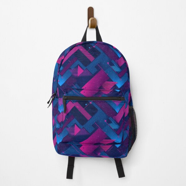 Item preview, Retro 80s 90s Synthwave Geometric Abstract Design designed and sold by NicolasGlowArt.
