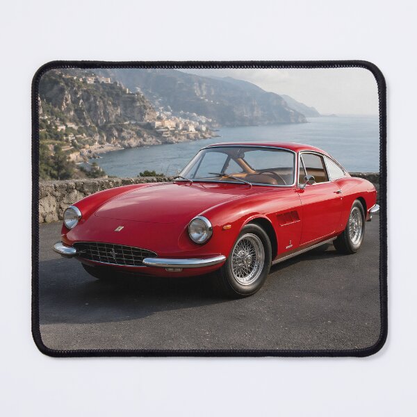 Item preview, Red Vintage Italian Sports Car Amalfi Coast Classic Car Art designed and sold by LoveNurseries.