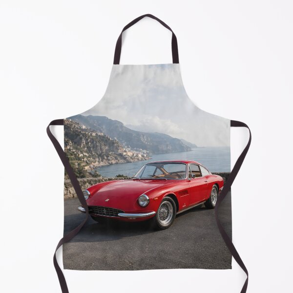 Item preview, Red Vintage Italian Sports Car Amalfi Coast Classic Car Art designed and sold by LoveNurseries.