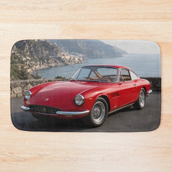 Item preview, Red Vintage Italian Sports Car Amalfi Coast Classic Car Art designed and sold by LoveNurseries.