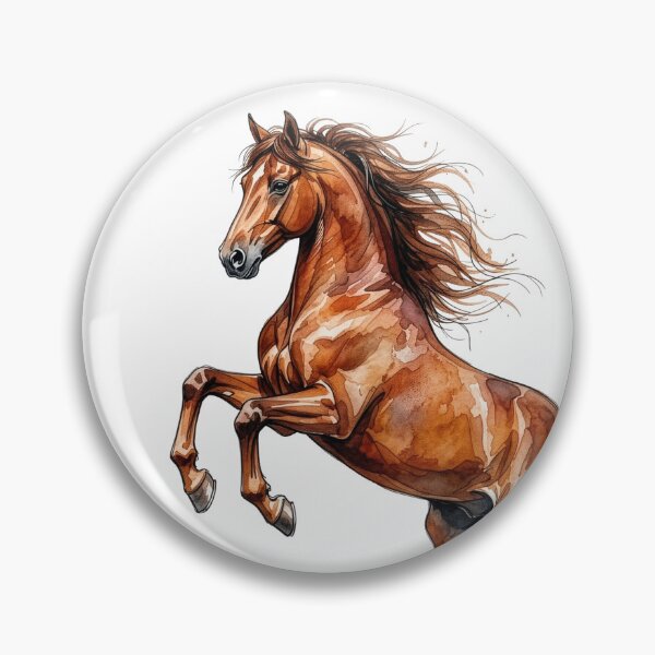 Item preview, Majestic Chestnut Rearing Horse designed and sold by Rutvain.