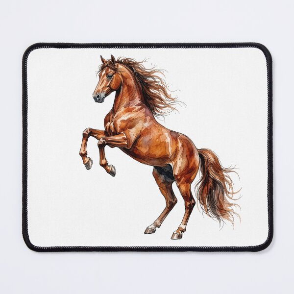 Item preview, Majestic Chestnut Rearing Horse designed and sold by Rutvain.