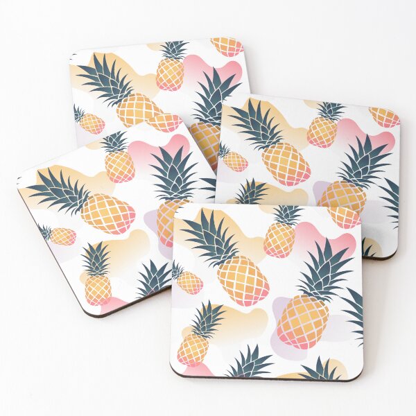 Item preview, Tropical Pineapple Gradient Pattern Abstract Pastel designed and sold by jttrends.