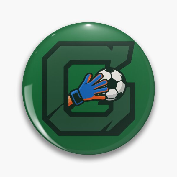 Item preview, Goalkeeper Goal Football Monogram G designed and sold by xmoudx.