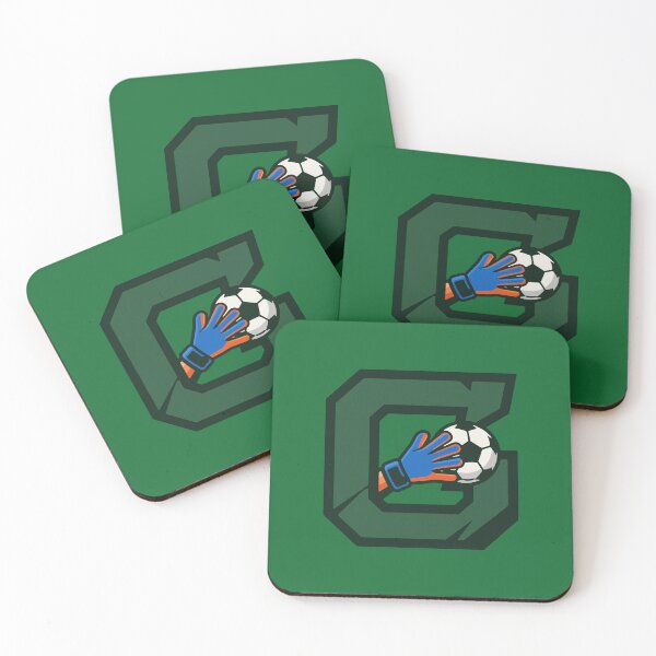 Item preview, Goalkeeper Goal Football Monogram G designed and sold by fadilow.