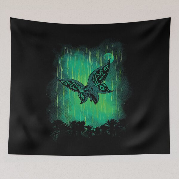 Item preview, Glow Kaiju Queen - Green Storm Monster Art designed and sold by MrGlayga.