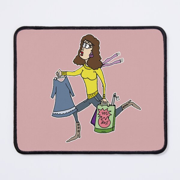 Item preview, Sale Therapy – Funny Shopaholic Girl Fashion Meme Art designed and sold by MyxaART.