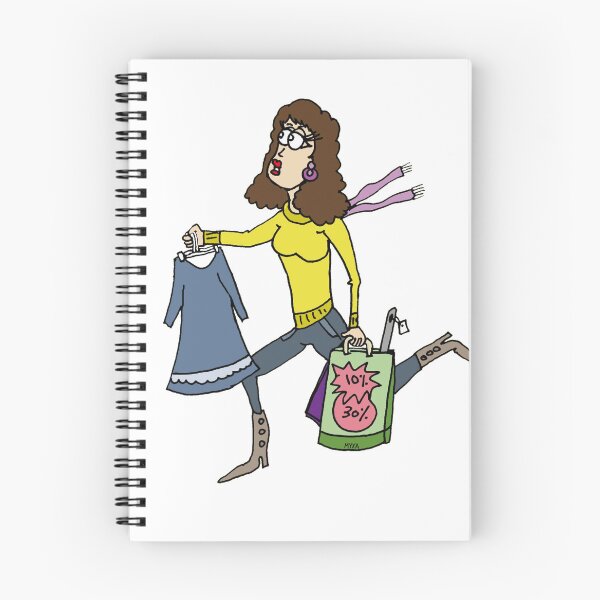 Item preview, Sale Therapy – Funny Shopaholic Girl Fashion Meme Art designed and sold by MyxaART.