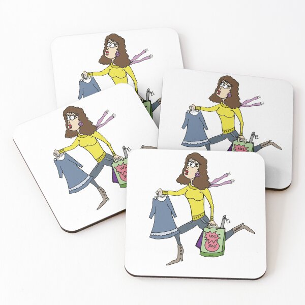 Item preview, Sale Therapy – Funny Shopaholic Girl Fashion Meme Art designed and sold by MyxaART.