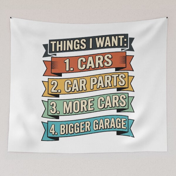 Item preview, retro mechanic humor engine garage designed and sold by ArtDesignTp.