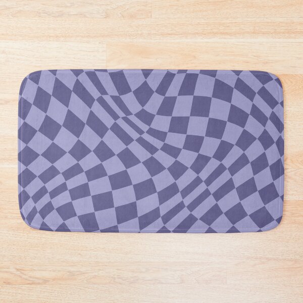 Item preview, Purple Wavy Checkered pattern designed and sold by Studio Vickn.