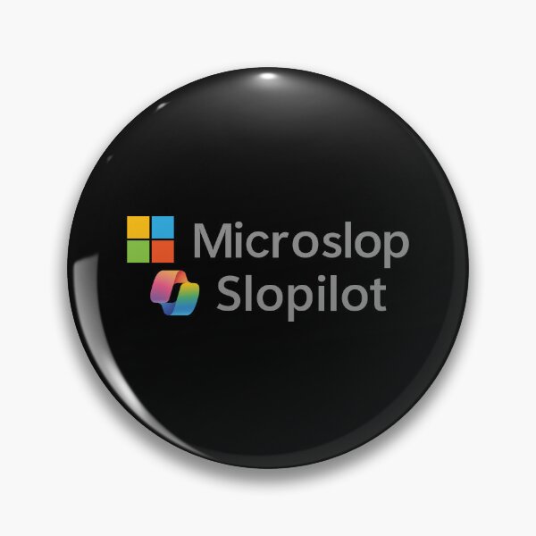 Item preview, Microslop Slopilot Corporate AI Bloatware AI Slop T-Shirt designed and sold by thegreat-batsby.