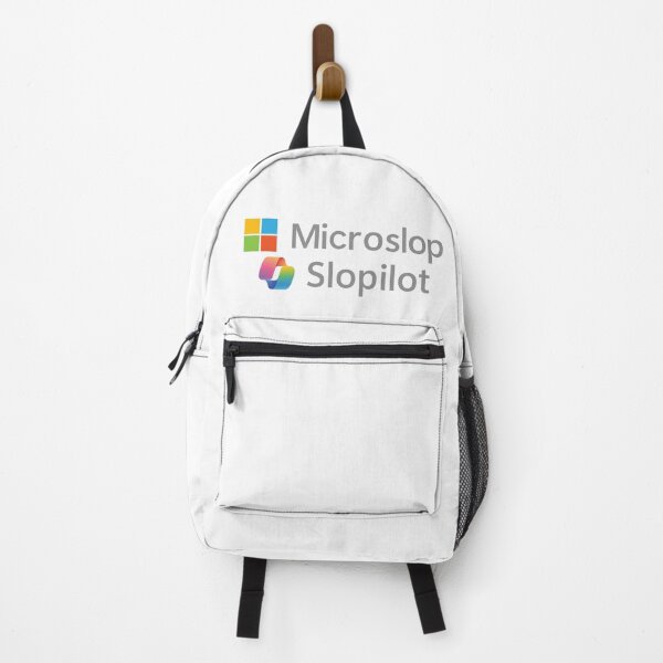 Item preview, Microslop Slopilot Corporate AI Bloatware AI Slop T-Shirt designed and sold by thegreat-batsby.