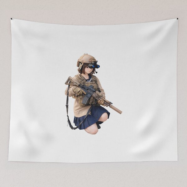 Item preview, Tactical NVG Girl - Night Operations Aesthetic designed and sold by RAWLIFEGRAPHIC.