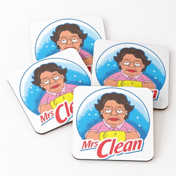 Item preview, Mrs Clean - Funny Cartoon Housekeeper Parody designed and sold by MrGlayga.