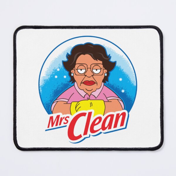 Item preview, Mrs Clean - Funny Cartoon Housekeeper Parody designed and sold by MrGlayga.