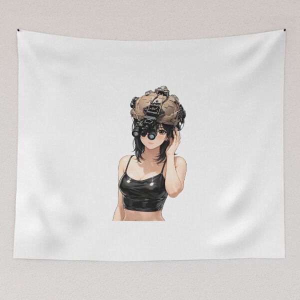 Item preview, Tactical NVG Girl - Night Operations Aesthetic designed and sold by RAWLIFEGRAPHIC.