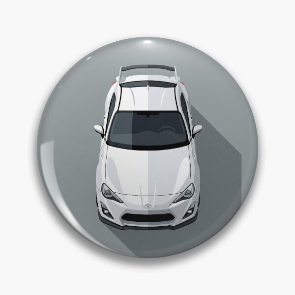 Item preview, Toyota GT86 Split White and Black JDM Top View Vecto designed and sold by Motorline44.