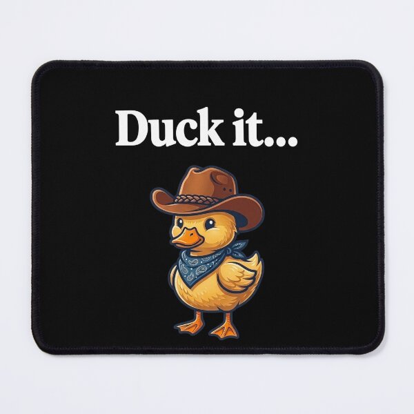 Item preview, Funny Cowboy Duck It Pun designed and sold by WAMTEES.