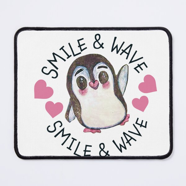 Item preview, Smile & Wave Penguin designed and sold by MyBottomShelf.