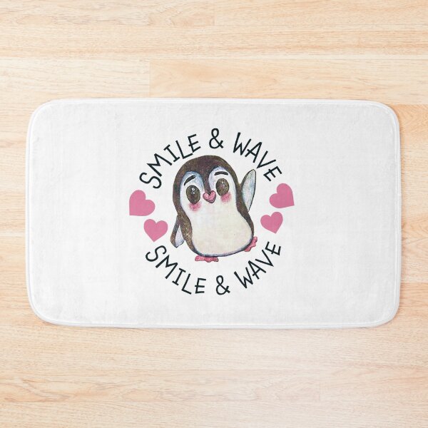 Item preview, Smile & Wave Penguin designed and sold by MyBottomShelf.