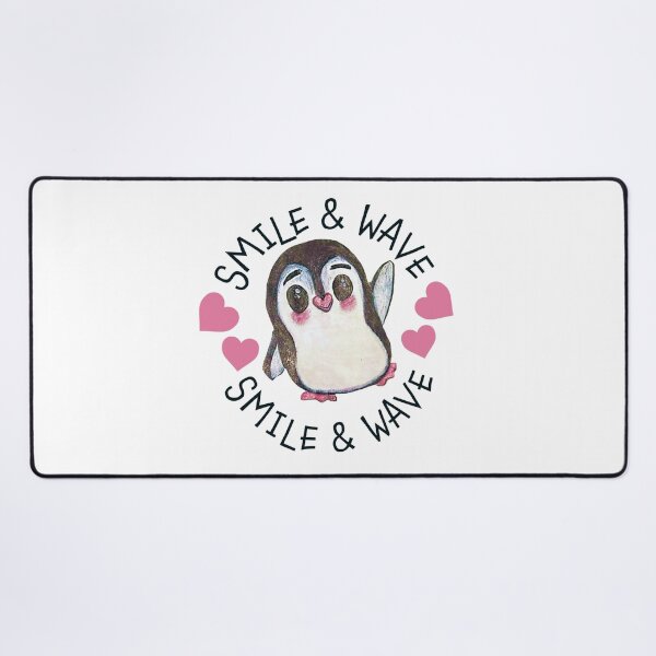 Item preview, Smile & Wave Penguin designed and sold by MyBottomShelf.