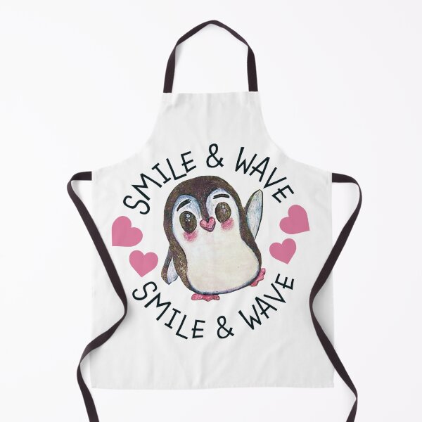 Item preview, Smile & Wave Penguin designed and sold by MyBottomShelf.